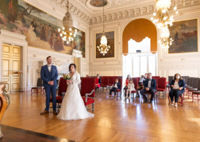 Photo de mariage mairie de Tours